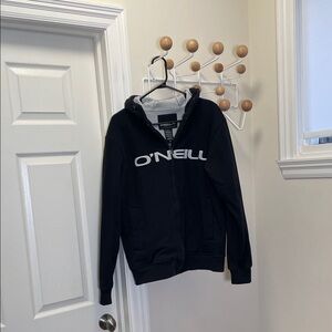 O'Neill - Classic Y2K zip Up Outdoor Hoodie Black M